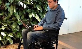 Microsoft Brasil mostra cadeira de rodas que pode ser guiada só com o olhar
